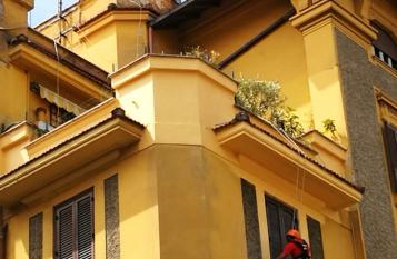 Risanamento dell’intonaco esterno di facciata, dei cornicioni e dei balconi
