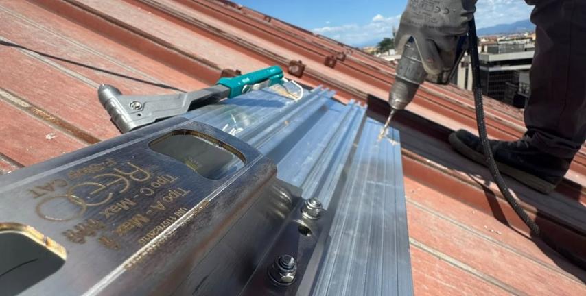 Linee Vita Rego: sicurezza e risparmio nella manutenzione dei tetti